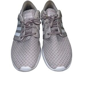Women's Adidas Cloudfoam QT Racer sneakers in ice purple/white/light granite